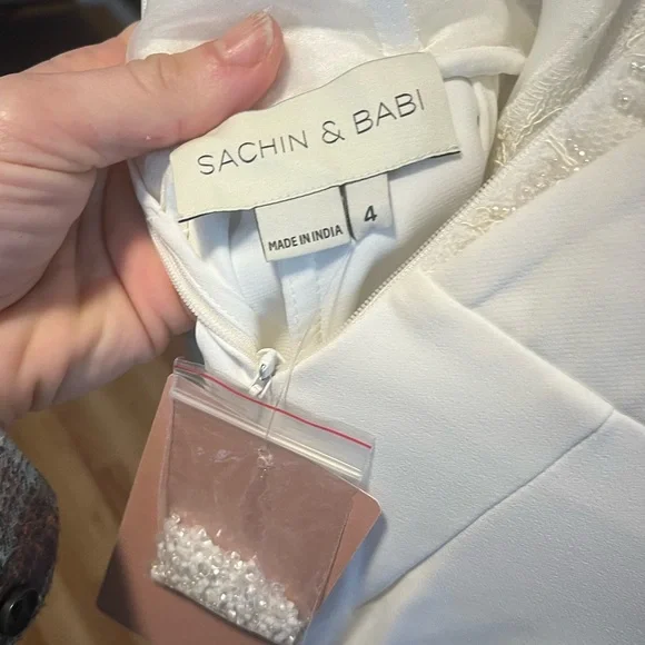 Sachin & Babi for Anthropologie Bridal Jumpsuit NWT - Picture 7 of 8